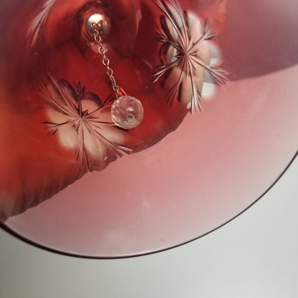 Caesar Crystal Bohemaie Red Bell - Picture 7 of 7